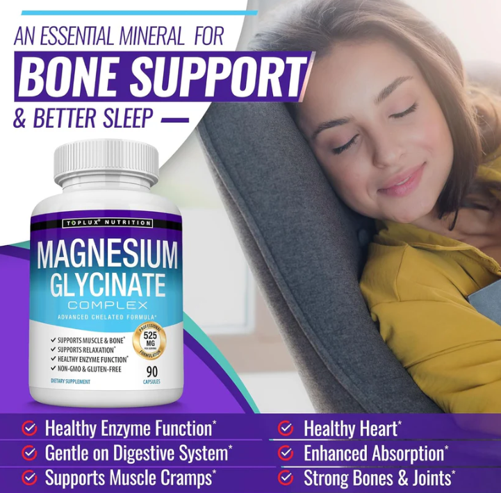 TOPLUX MAGNESIUM: SLEEP BETTER, FEEL STRONGER